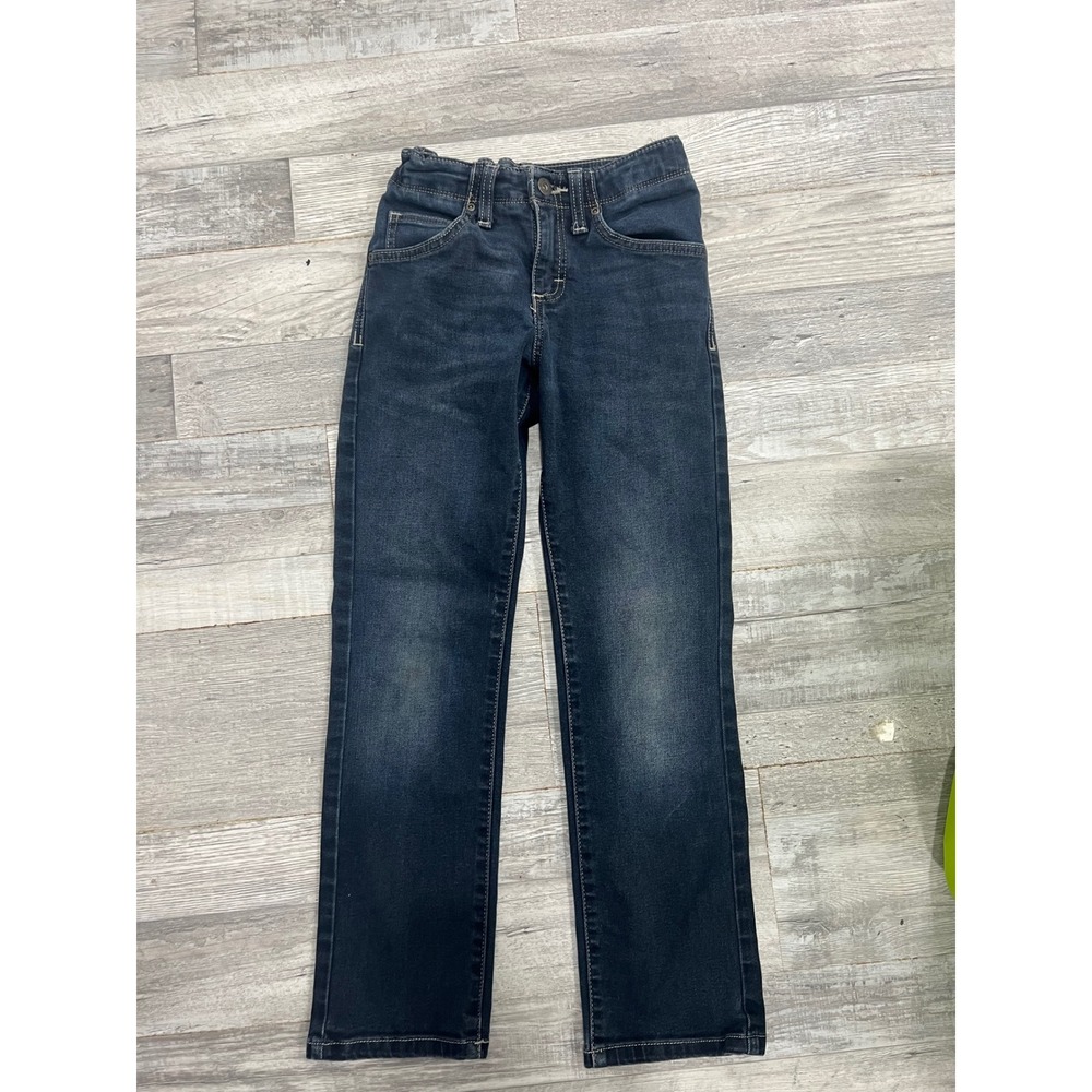 Lee Sport Series X-Treme Comfort Boys Dark Wash Jeans Size 10 Regular Adjustable